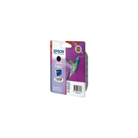 Tusz Epson T0801 Black do drukarek (Oryginalny) [7.4 ml]