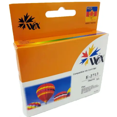 Tusz WOX-E2713N Magenta do drukarek Epson (Zamiennik Epson T2713 / 27XL) [18.2ml]