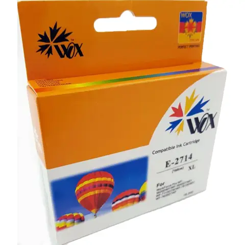 Tusz WOX-E2714N Yellow do drukarek Epson (Zamiennik Epson T2714 / 27XL) [18.2ml]