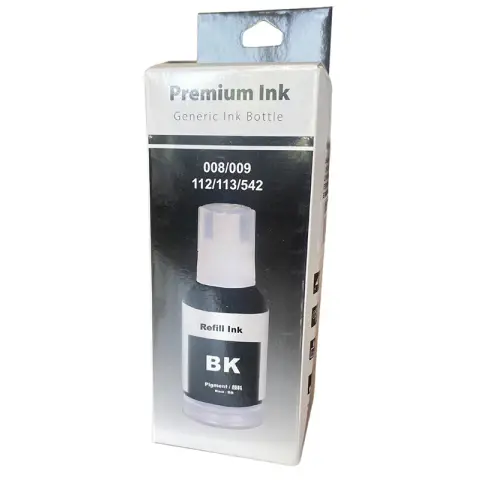 Tusz 112 czarny zamiennik do Epson EcoTank L11160, L15150, L15160, L6460, L6490, L6550, L6570, Pro L15180, L6580 - Zamie