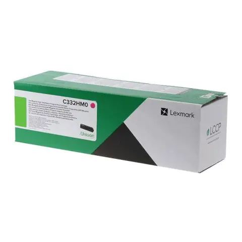 Toner Lexmark C332HM0 Magenta do drukarek (Oryginalny) [2.5k]