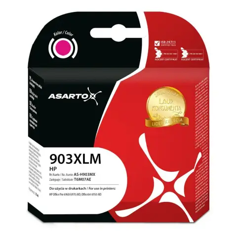 Tusz 903XL magenta do HP OfficeJet Pro 6900, 6950, 6860, 6868, 6960, 6968, 6970, 6975, 6978 - Zamiennik HP T6M07AE