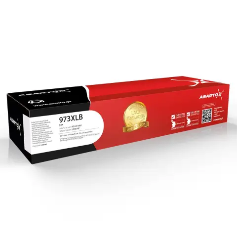 Tusz czarny do HP PageWide Pro 450, 452, 470, 477, 552, 570, 577 - Zamiennik HP L0S07AE / 973X