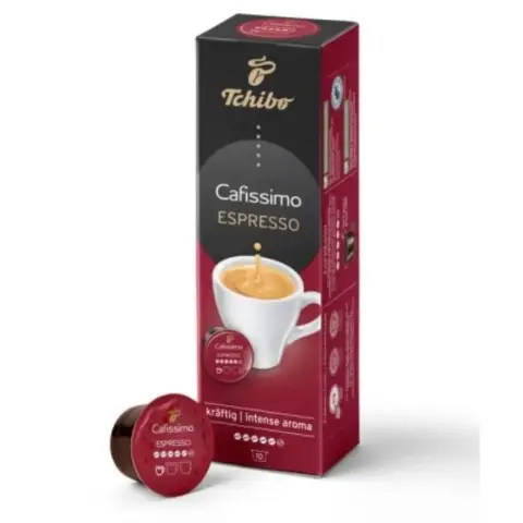 Kawa Tchibo Cafissimo Caffe Intense Aroma | kapsulki | 10 szt.