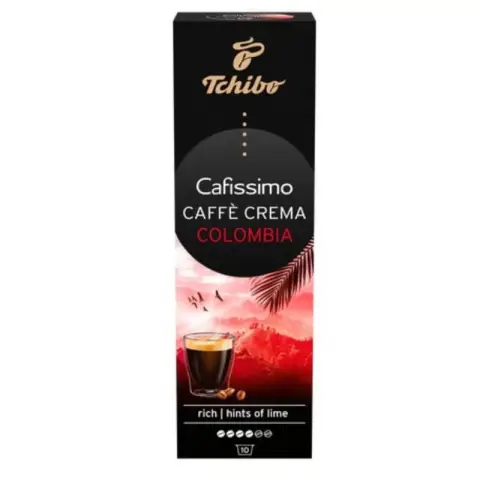 Kawa Tchibo Cafissimo Caffe Crema Columbia | kapsulki | 10 szt.