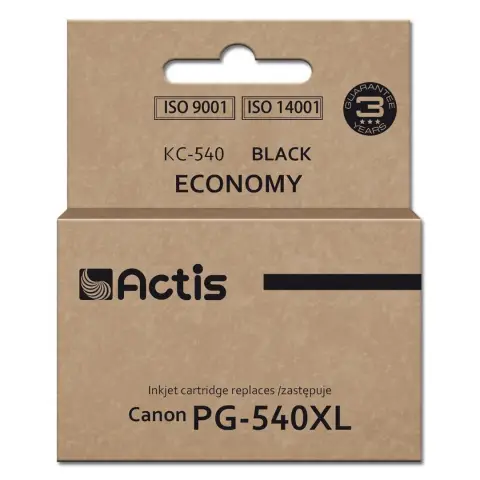 Actis KC-540 Tusz (zamiennik Canon PG-540XL; Supreme; 22 ml; czarny).-10516015