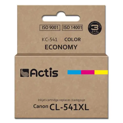 Actis KC-541 Tusz (zamiennik Canon CL-541XL; Supreme; 18 ml; błękitny, żółty, magenta.