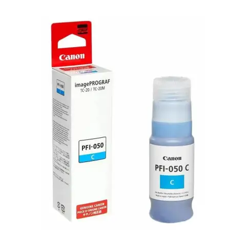 Tusz Canon PFI-050 C / 5699C001 Cyan do drukarek (Oryginalny) [70ml]