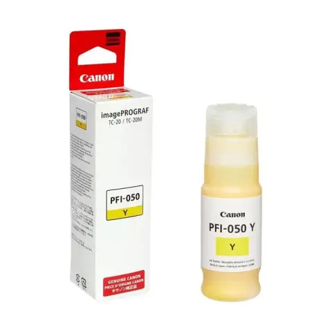 Tusz Canon PFI-050 Y / 5701C001 Yellow do drukarek (Oryginalny) [70ml]