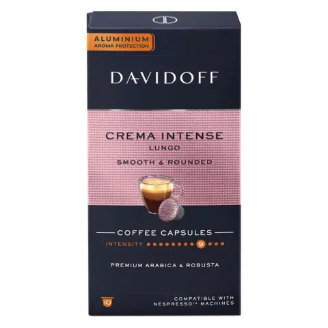 Kawa kapsułki Davidoff do Nespresso Crema Intense | 10 szt.