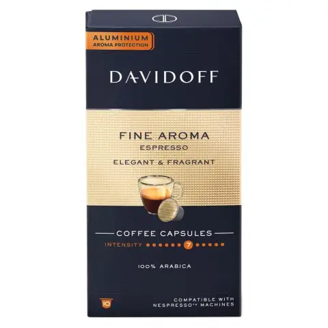 Kawa kapsułki Davidoff do Nespresso Fine Aroma | 10 szt.
