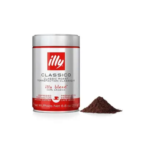 Kawa Illy Classico czerwona | 250G | Mielona