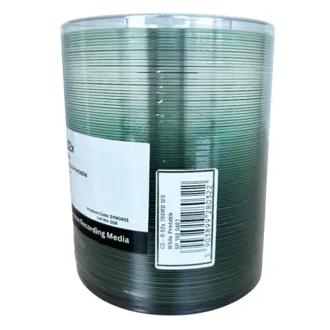 Adiva CD-R | 700MB | x52 | szpindel 100 szt.| 80min | White Inkjet Printable-11025356