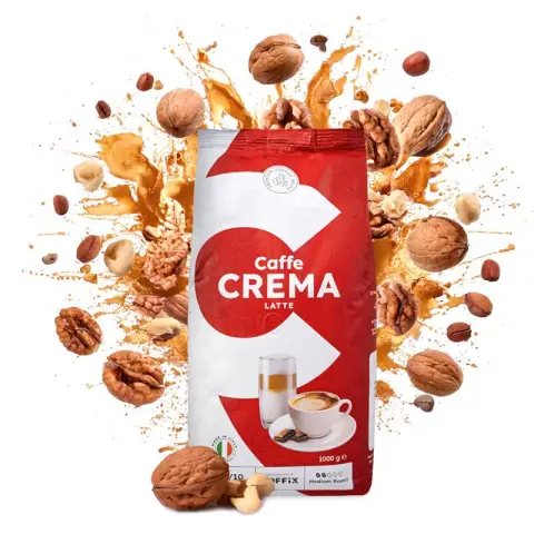 Kawa Caffe Crema Latte | 1kg | Ziarnista-11169641