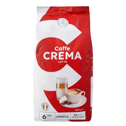 Kawa Caffe Crema Latte | 1kg | Ziarnista-11169644