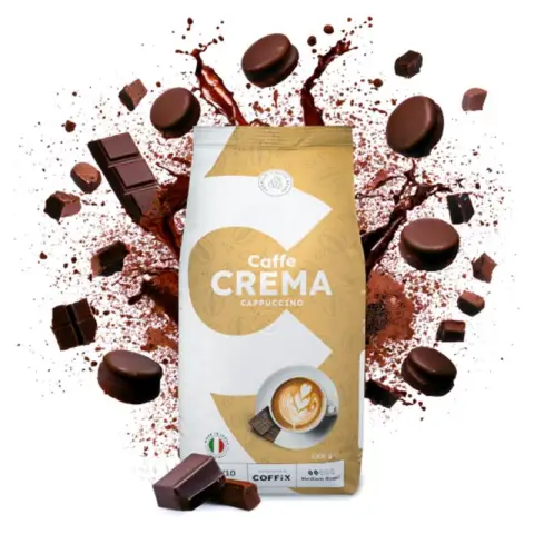 Kawa Caffe Crema Cappuccino | 1kg | Ziarnista-11169650