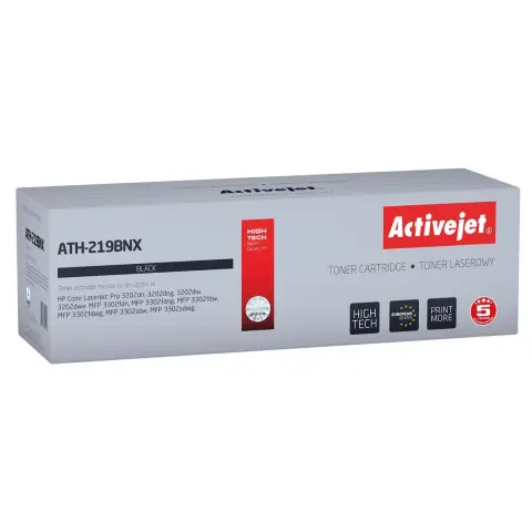 Activejet ATH-219BNX Toner (zamiennik HP 219X W2190X; Supreme; 3200 stron; czarny) z chipem