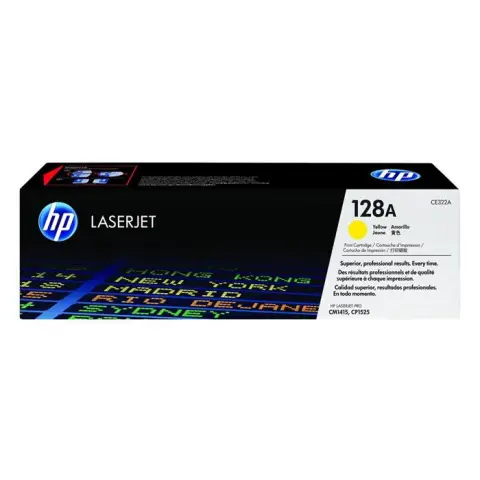 Toner HP 128A / CE322A Yellow do drukarek (Oryginany) [1.3k]