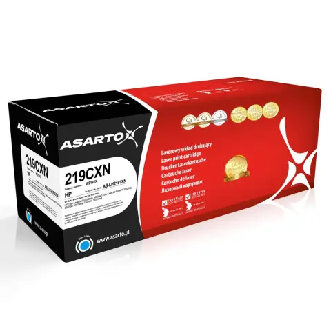 Toner Asarto do HP 219CXN | W2191X | 2500 str. | cyan