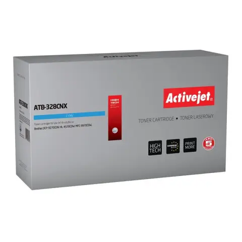 Activejet ATB-328CNX Toner (zamiennik Brother TN-328C; Supreme; 6000 stron; niebieski)-3478180