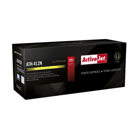Toner Activejet ATH-412N (zamiennik HP 305A CE412A; Supreme; 2600 stron; żółty)-3478448