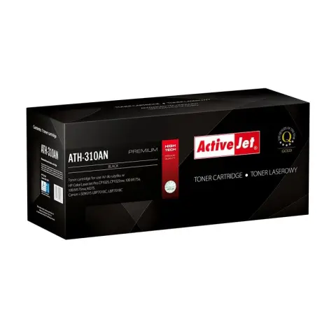 Toner Activejet ATH-310AN (do drukarki Canon,Hewlett Packard, zamiennik HP 126A/Canon CRG-729B CE310A premium 1200str. czarny)-3478478
