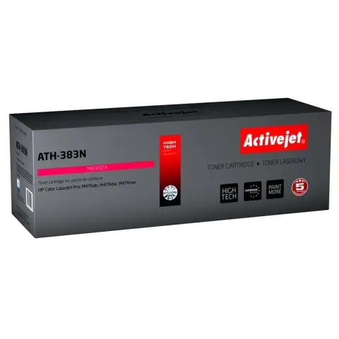 Activejet ATH-383N Toner (zamiennik HP 312A CF383A; Supreme; 2700 stron; czerwony)-3478499