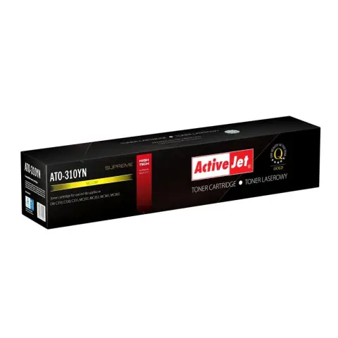 Toner Activejet ATO-310YN (zamiennik OKI 44469704; Supreme; 2000 stron; żółty)-3478750
