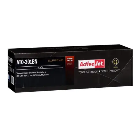 Toner Activejet ATO-301BN (do drukarki OKI, zamiennik 44973536 2200str. czarny)-3478783