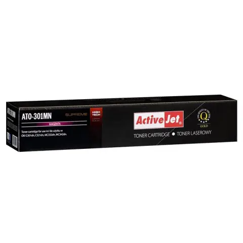 Toner Activejet ATO-301MN (do drukarki OKI, zamiennik 44973534 1500str. magenta)-3478786