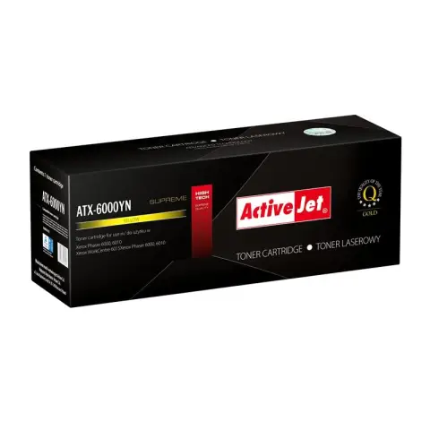 Toner Activejet ATX-6000YN (zamiennik Xerox 106R01633; Supreme; 1000 stron; żółty)-3478939