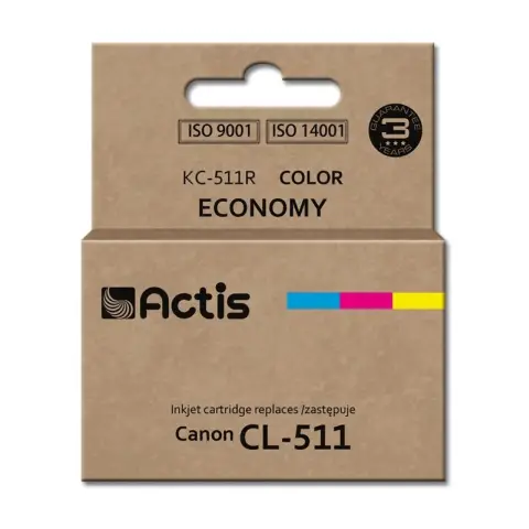 Tusz KC-511R Kolor do drukarek Canon (Zamiennik Canon CL-511) [12ml]