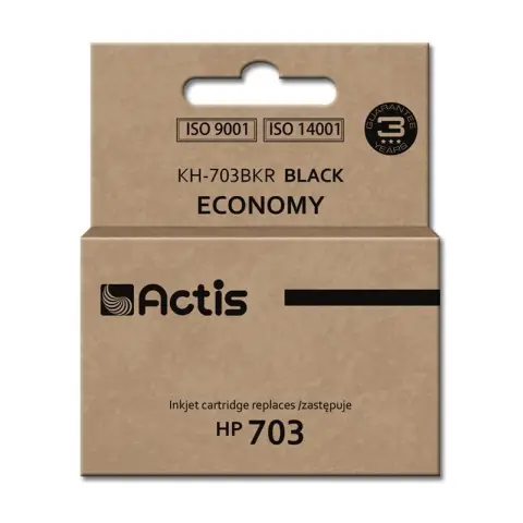 Tusz KH-703BKR Black do drukarek (Zamiennik HP 703 / CD887AE) [16ml]