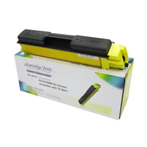 Kyocera TK-580Y zamiennik - Toner żółty do Kyocera FS-C5150, P6021