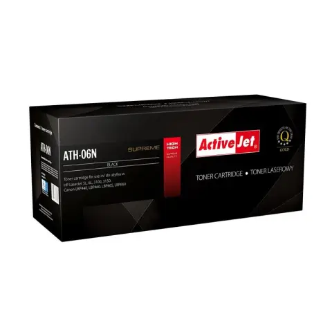 Activejet ATH-06N Toner (zamiennik HP 06A C3906A, Canon EP-A; Supreme; 2800 stron; czarny)-3549624