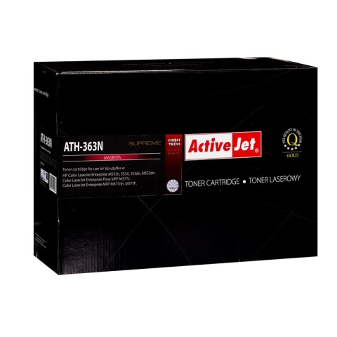 Activejet ATH-363N Toner (zamiennik HP 508A HP508A CF363A; Supreme; 5000 stron; czerwony)-3549778
