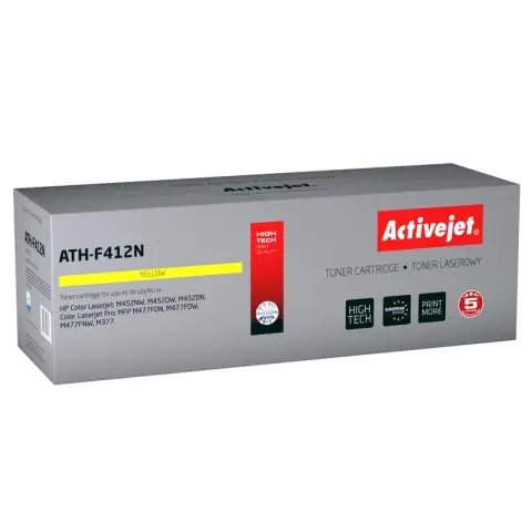 Toner ATH-F412N Yellow do drukarek HP (Zamiennik HP 410A / CF412A) [2.3k]