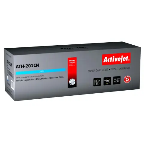 Toner ATH-201CN Cyan do drukarek HP (Zamiennik HP 201A / CF401A) [1.4k]