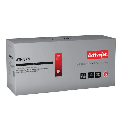 Toner 87A do HP LaserJet Enterprise M 501, M506, M520, M527  - Zamiennik CF287A ActiveJet