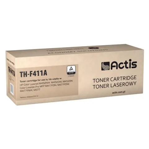 Toner ACTIS TH-F411A (zamiennik HP 410A CF411A; Standard; 2 300 stron; niebieski)-3584684