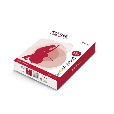 Papier Xero Igepa Maestro Stadard Plus kl. A 94918A80 (A4; 80g/m2; 500 szt.; Matowy)-3646310