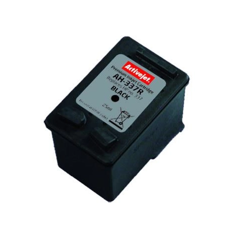Activejet AH-337R Tusz  (zamiennik HP 337 C9364EE; Premium; 25 ml; czarny)-3652886