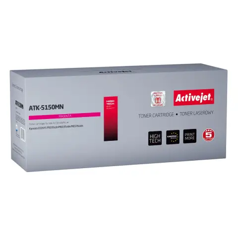 Toner Activejet ATK-5150MN (zamiennik Kyocera TK-5150M; Supreme; 10 000 stron; czerwony)