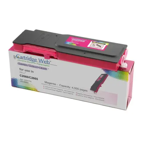 Toner CW-D2660MN Magenta do drukarek Dell (Zamiennik Dell 593-BBBS) [4k]