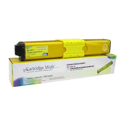 Toner CW-O301YN Yellow do drukarek OKI (Zamiennik OKI 44973533) [1.5k]