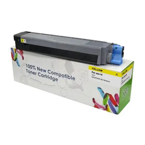 Toner CW-OM860YN Yellow do drukarek OKI (Zamiennik OKI 44059209) [10k]