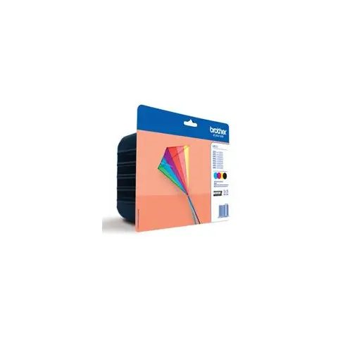Zestaw tuszy Brother LC223VALBP CMYK do drukarek (Oryginalny)