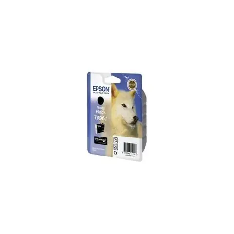 Tusz Epson T0961 Czarny Foto do drukarek Epson (Oryginalny) [11.4 ml]