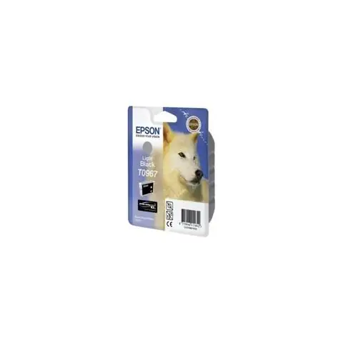 Tusz Epson T0967 Light Blacka do drukarek Epson (Oryginalny) [11.4 ml]