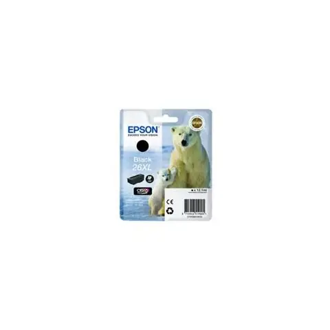 Epson T2621 - Tusz 26XL czarny do drukarek Epson XP-510, XP-520, XP-600, XP-605, XP-610 ...